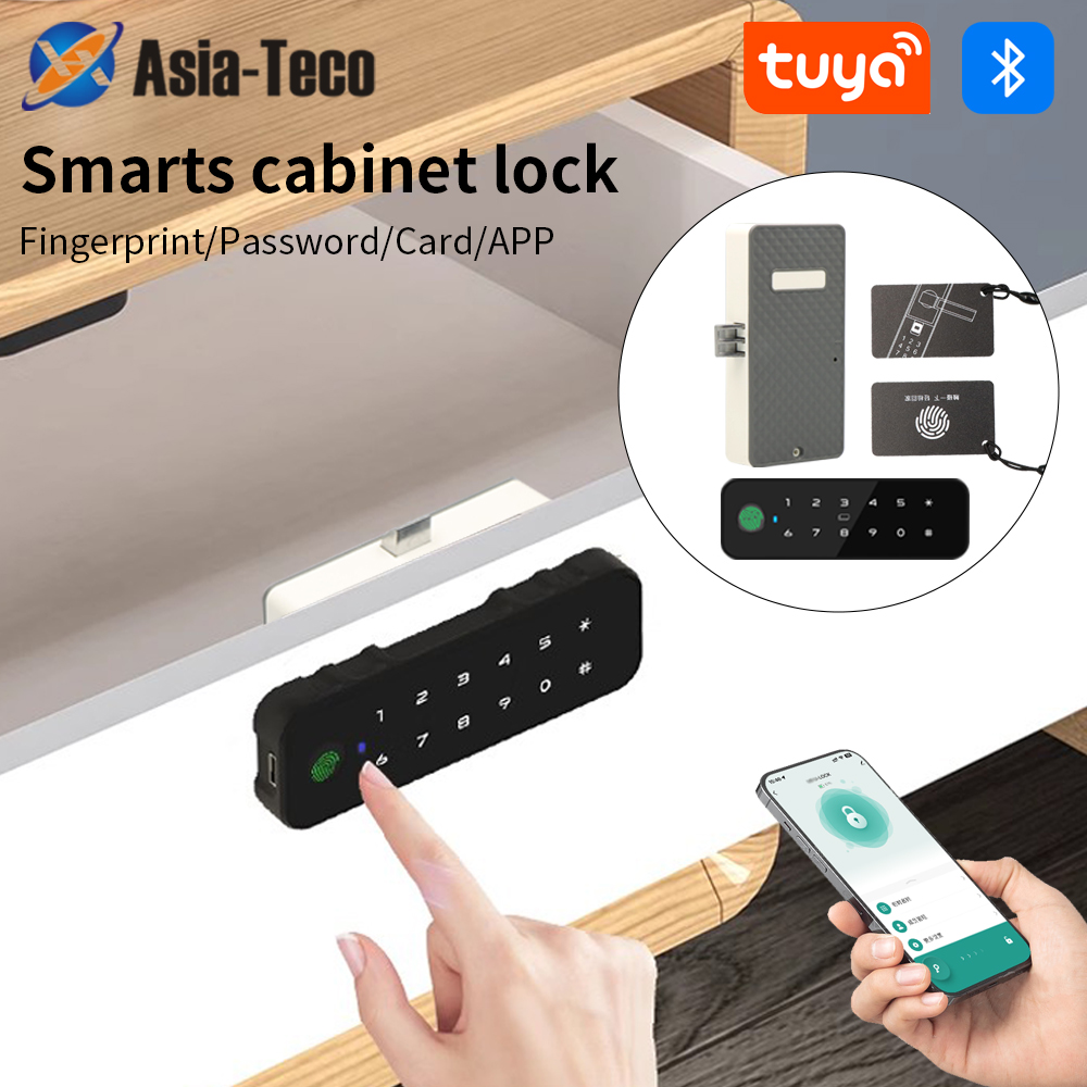 Furniture And Hardware - Tuya Bluetooth умный деревянный шкаф замок