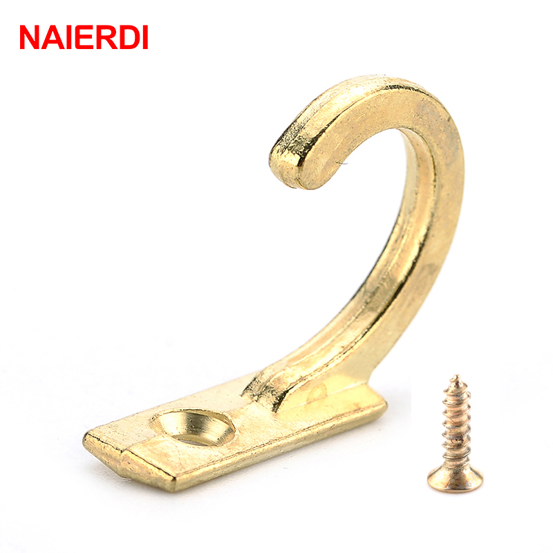 Furniture Hardware Wood - Небольшие крючки NAIERDI в старинном стиле,