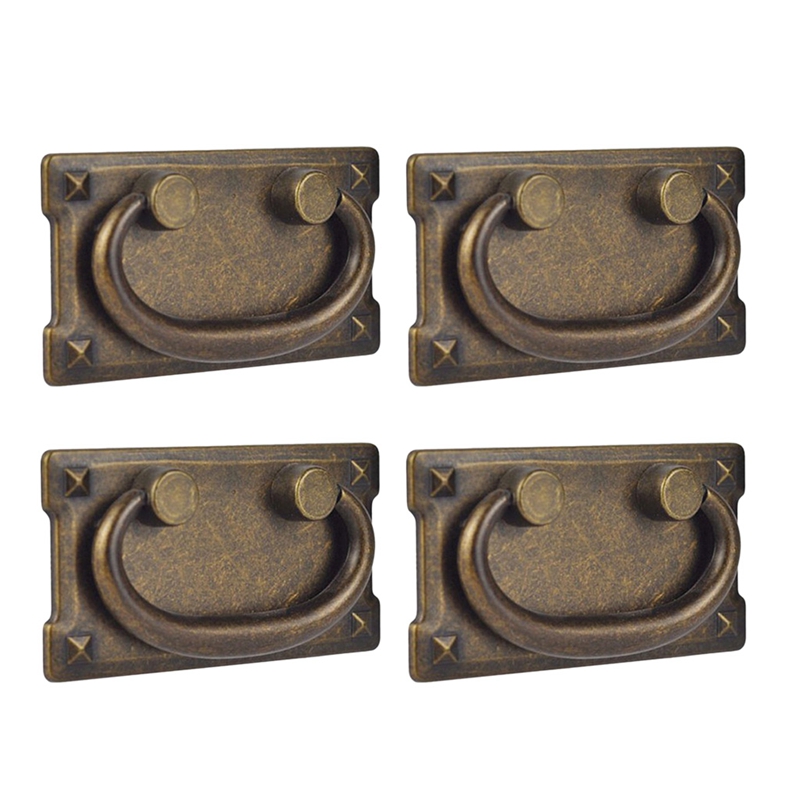 Furniture Joint Hardware - 4 шт. винтажные антикварные бронзовые для