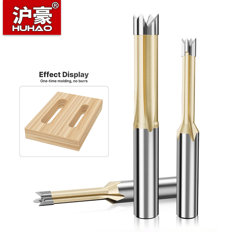 Furniture Joining Hardware - H ‌ UHAO 4-зубая деревообрабатывающая фреза,