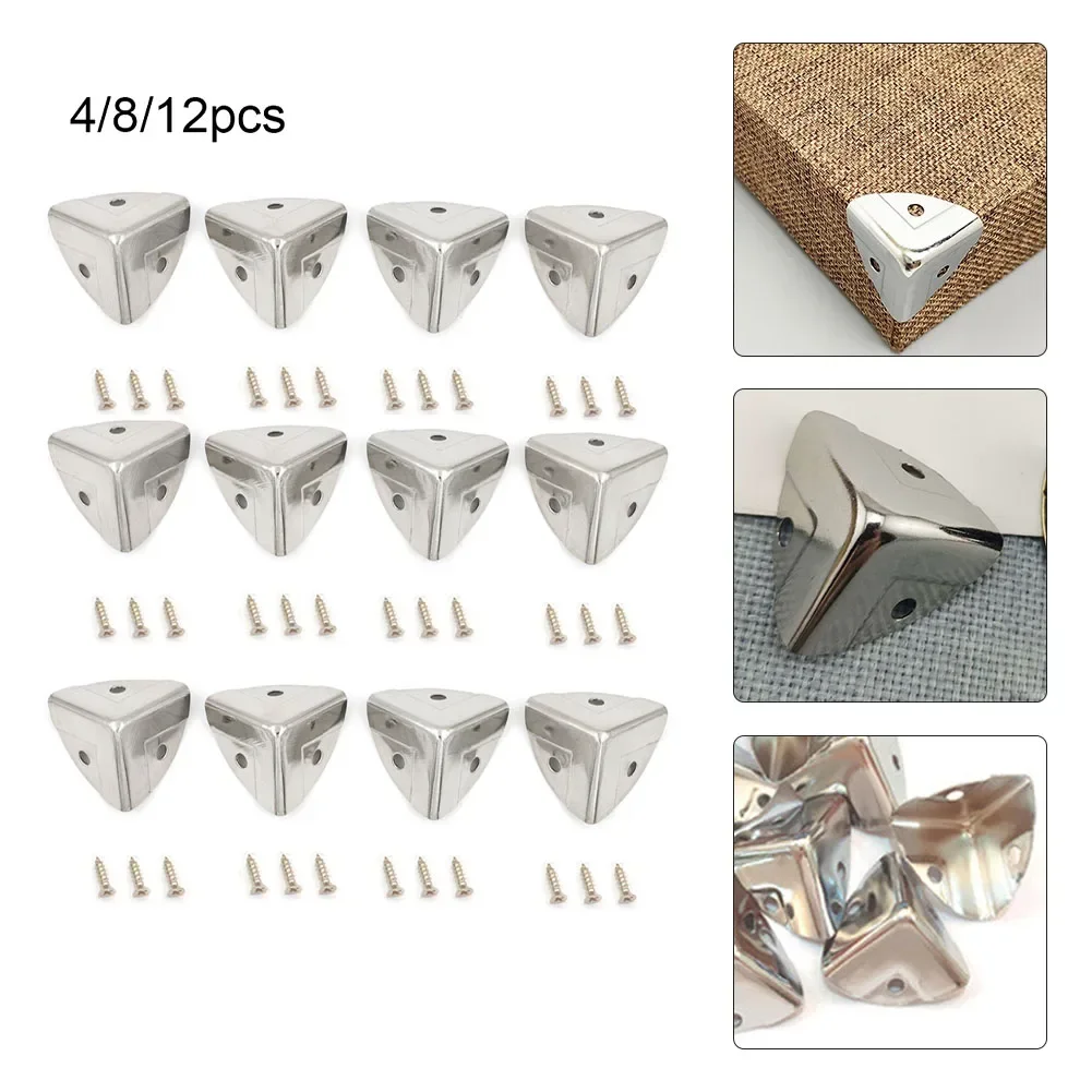 Furniture Hardware Wood - 4/8/12 шт., металлическая коробка, угловая защита,