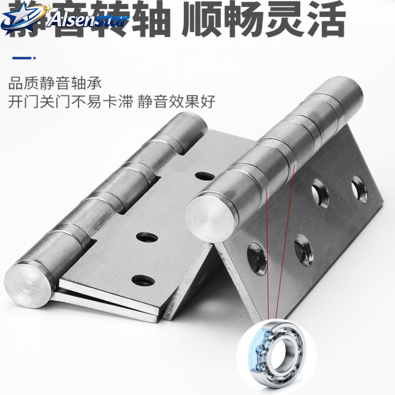 Quality Furniture Hardware - Петли дверные 4-5 дюймов, 2 шт.