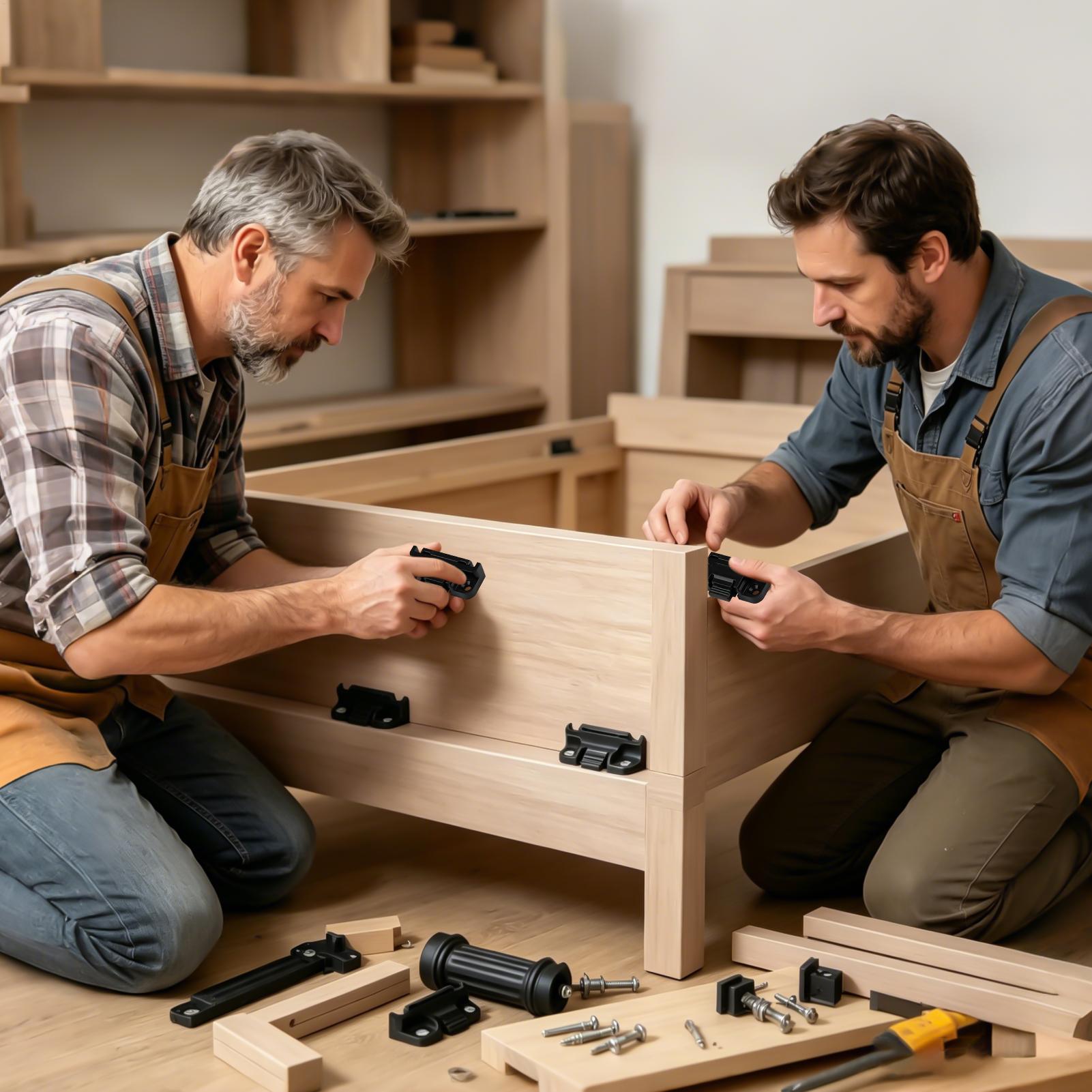 Соединительные кронштейны-зажи – обзор и цена Furniture Joining Hardware